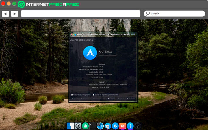 Installer on Arch Linux