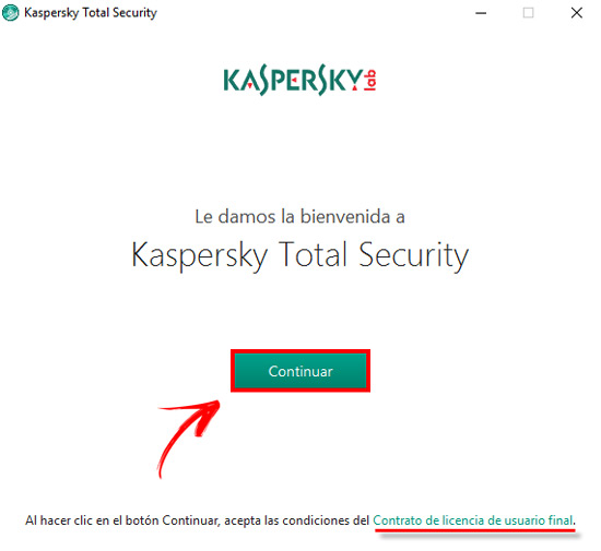 Instalar Kaspersky Total Security para Windows