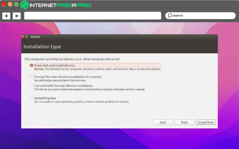 Instale Ubuntu en tu ordenador Mac