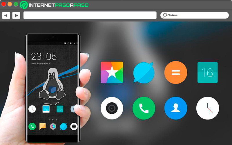 Linux interface on Android