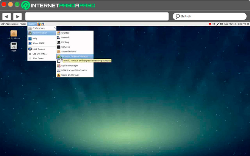 Interfaz de Point Linux en Linux