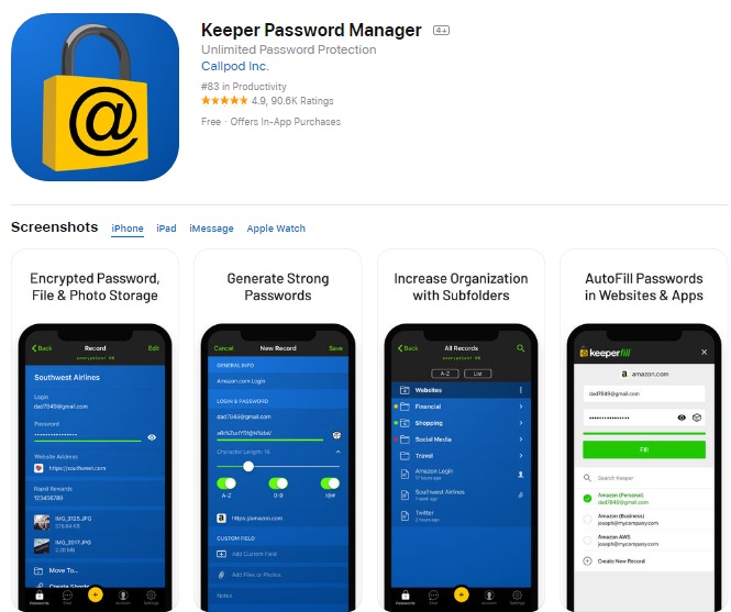 Keeper Password Manager