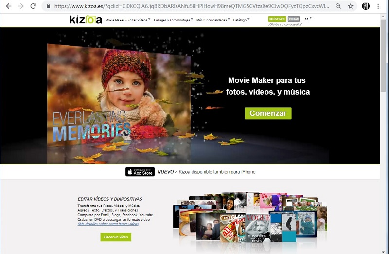 Kizoa programa online