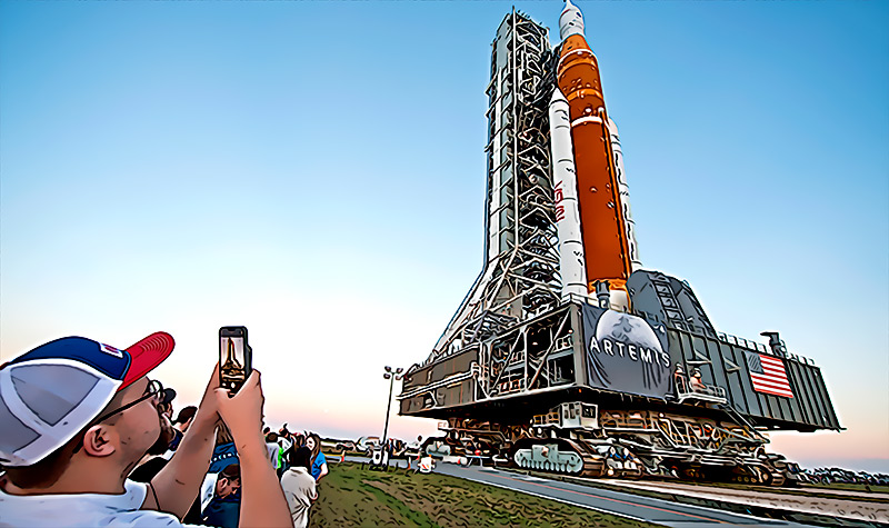 La NASA espera lanzar de nuevo la mision Artemis I en septiembre