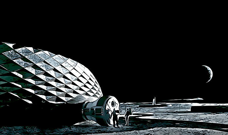 La NASA firma otro acuerdo millonario para construir estructuras 3D en la luna y cumplir su capricho de llevar hombres a vivir ahi