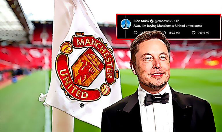 Le encantan las empresas en problemas Elon Musk bromea con comprar el Manchester United para Jugar con sus emociones como con Twitter