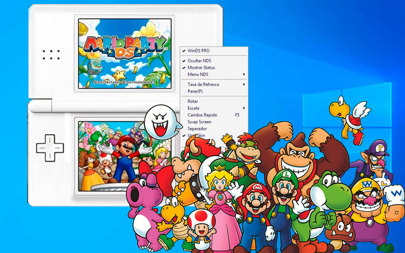 Lista de los mejores emuladores para la Nintendo DSI que puedes instalar en Windows