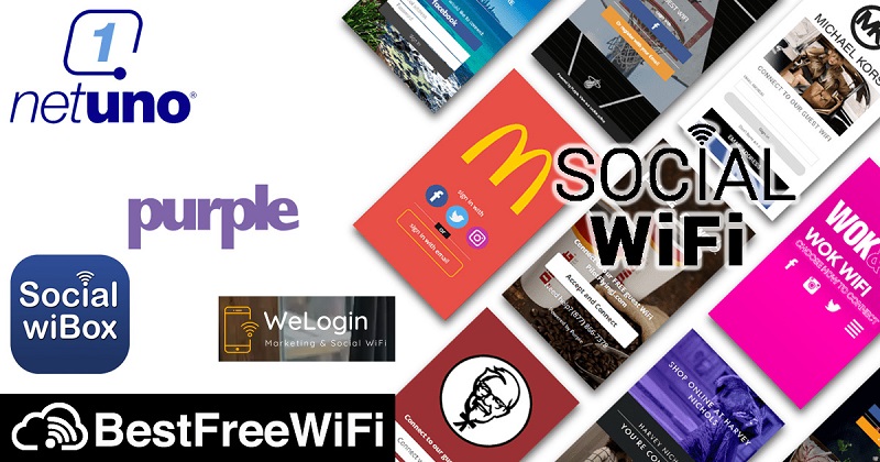 Lista de los mejores proveedores de WiFi Social para local o negocio