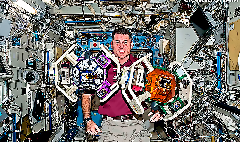 Los astronautas de la ISS llevan anos construyendo cosas que serian imposibles de hacer en la Tierra