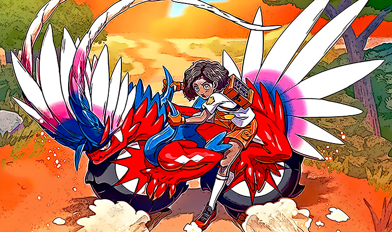 Los pokemon legendarios de Paldea seran motocicletas