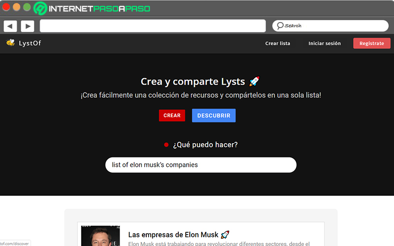Lystof.com