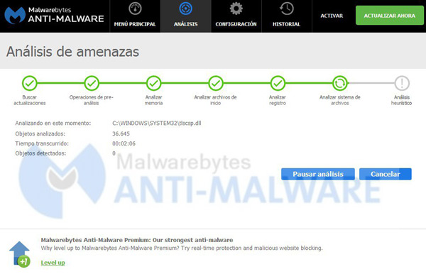 Malwarebytes Anti-Malware 
