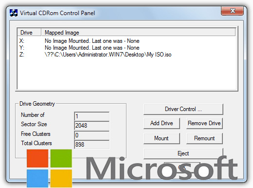 Microsoft-Virtual-CDRom.
