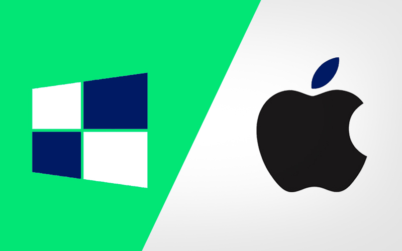 Microsoft-y-Apple-rivalidad