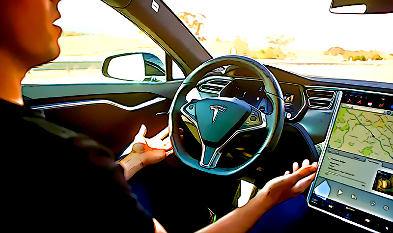 Muy sospechoso La tecnologia de piloto automatico de Tesla es investigada por los constantes accidentes que causa