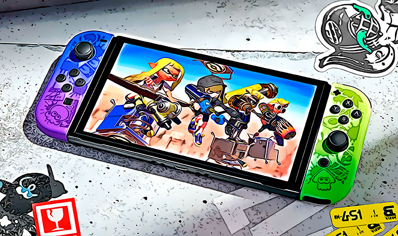 Nintendo anuncia el lanzamiento en agosto de una Special Edition de la Switch-OLED inspirada en Splatoon 3