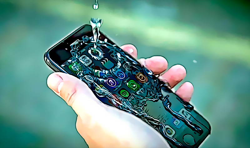 Nueva tecnologia de Apple para usar tu iPhone bajo el agua o bajo la lluvia