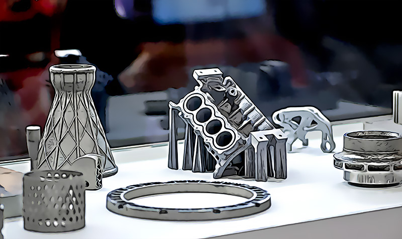 Nuevo proceso de impresion 3D permite crear piezas metalicas