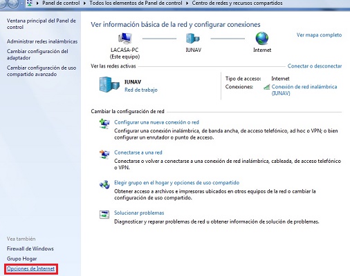 Opciones De Internet En Windows Como Entrar Y Activarlas 21