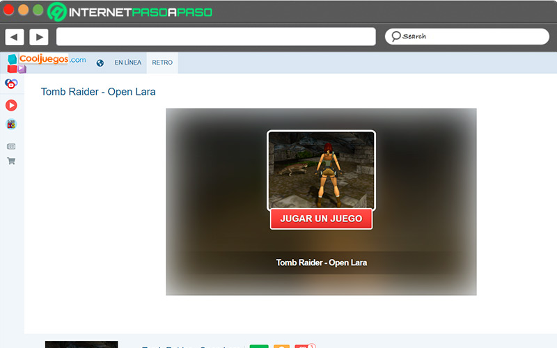 Open Lara Online