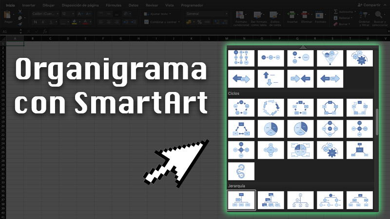 Organigrama con SmartArt