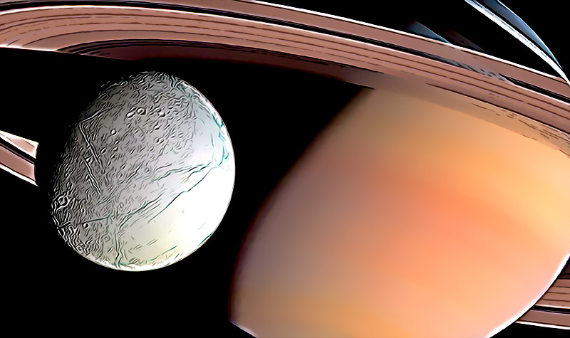 Otra excusa para gastar millones Aseguran que la luna Encelado de Saturno cuenta con todo lo necesario para la vida