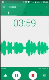 Parrot voice recorder app