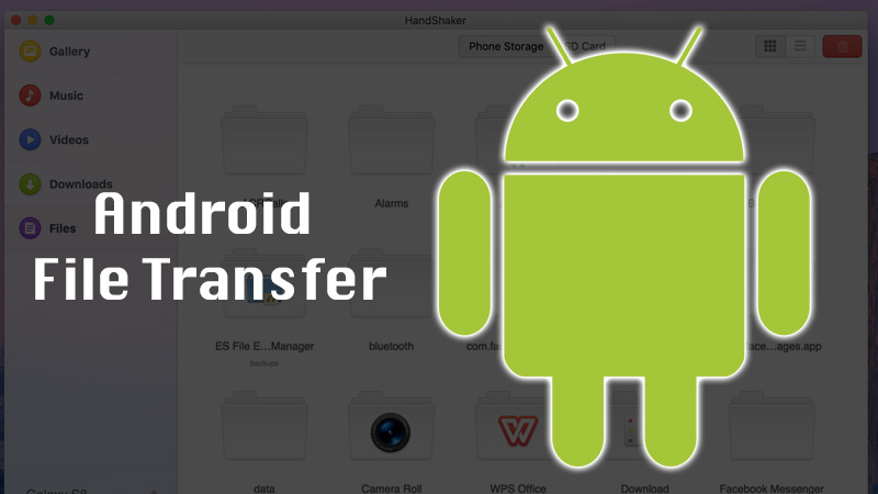 Pasar fotos de Android a Mac con Android File Transfer