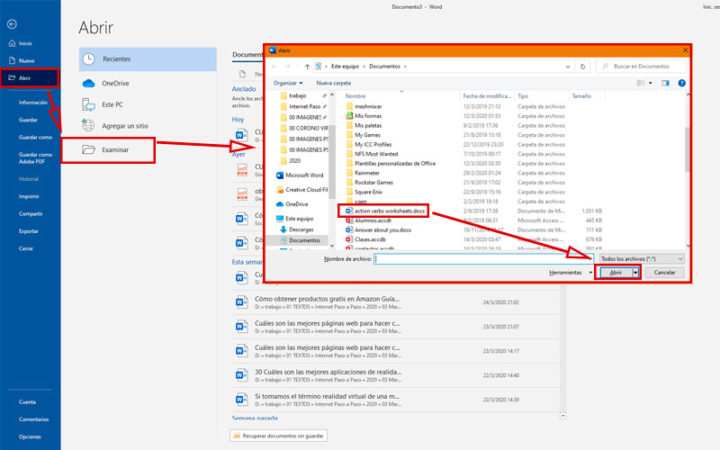 How to open a document in Microsoft Word correctly? step by step guide