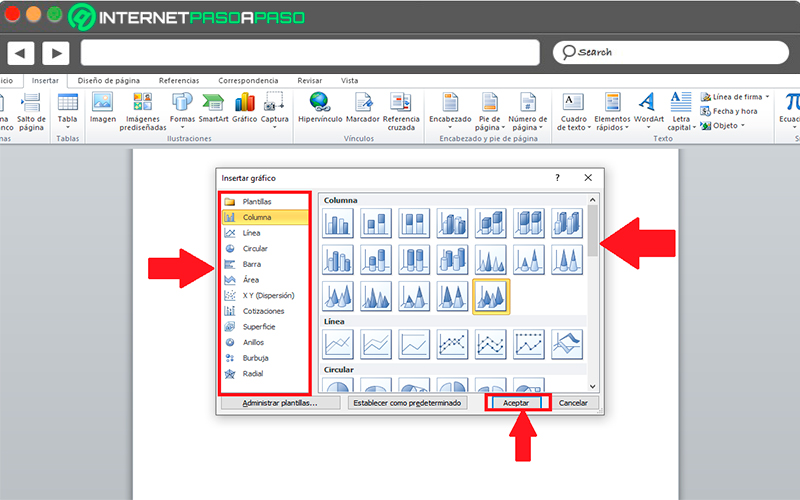 Steps to change the colors of a chart to make it more eye-catching in Word