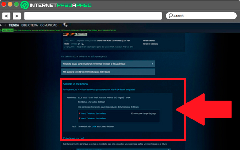 😜👉CÓMO PEDIR REEMBOLSO en STEAM 👉 CÓMO DEVOLVER un JUEGO en STEAM 👉Paso  a Paso 