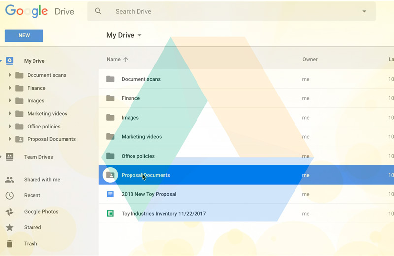 Steps to delete files and folders from Google Drive to free up Google cloud space