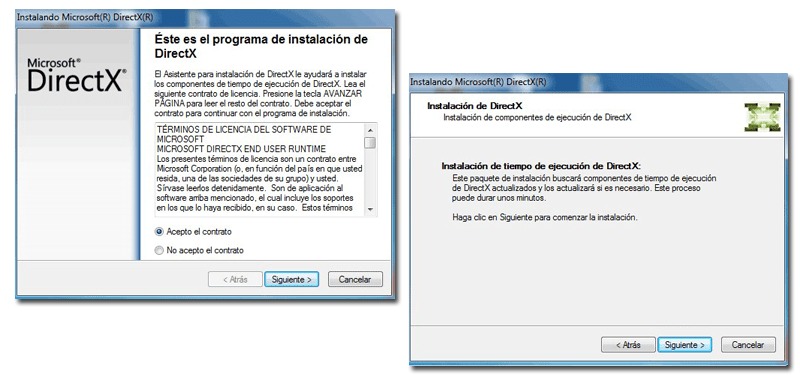 Pasos para instalar ultima version directx windows 7