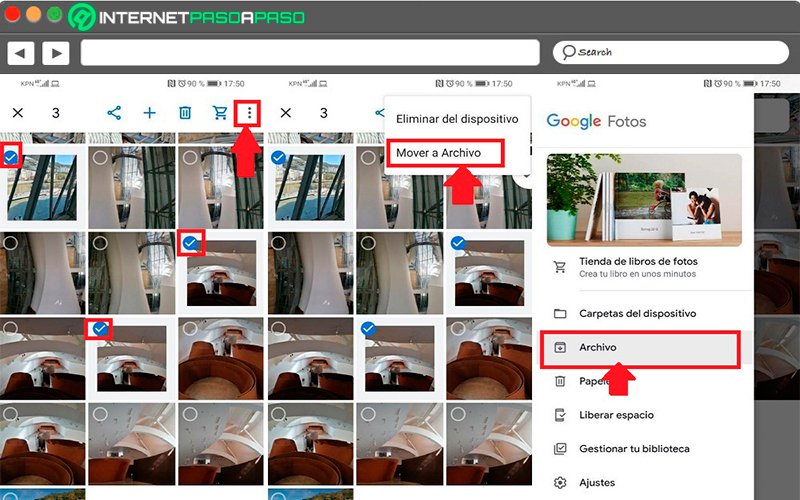 Pasos para ocultar fotos en la aplicación de Google Photos para que nadie las mire