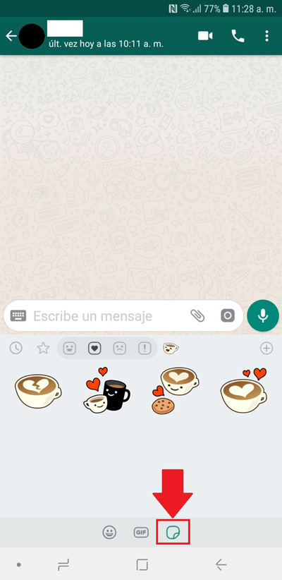 Steps to use the new WhatsApp stickers on your Android phone