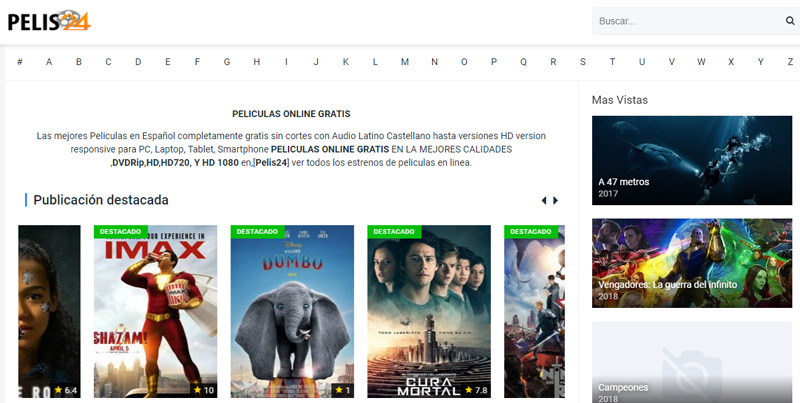 Destierro Panda Disturbio 50 Webs para Ver Películas y Series Online 】 Lista ▷ 2023