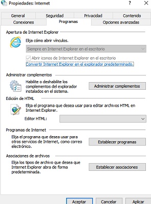 Opciones De Internet En Windows Como Entrar Y Activarlas 21