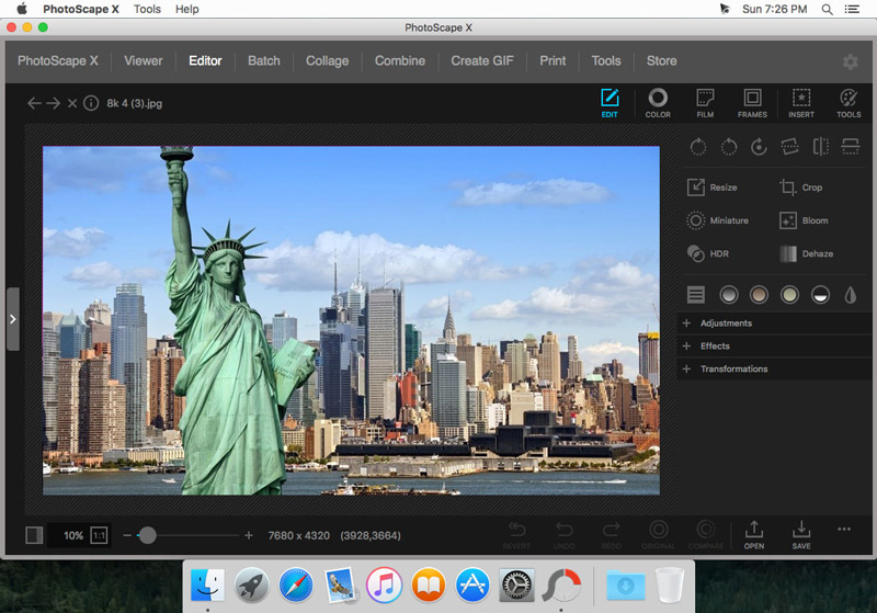 Photoscape X para Mac