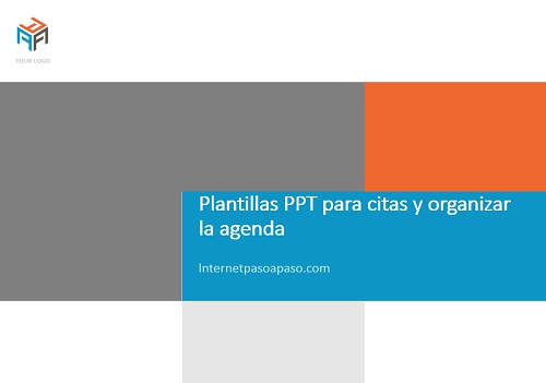 Plantillas organizar agenda powerpoint