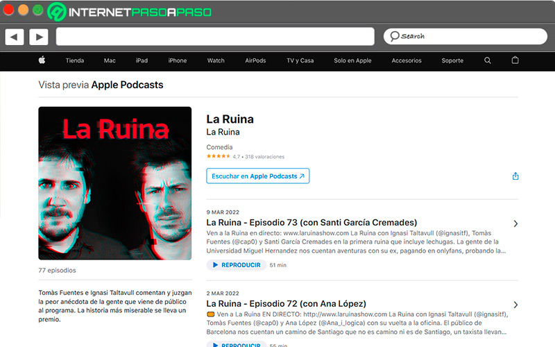 Podcast La ruina