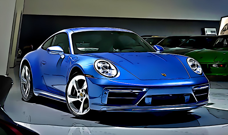 Porsche cumple tu suenos y construye una version real de Sally Carrera la novia del Rayo McQueen en Cars