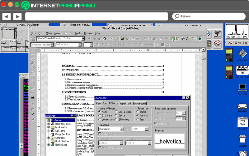 Primeras versiones de StarOffice