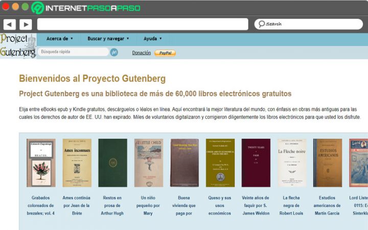 Libro De Gutenberg A Internet Gratis