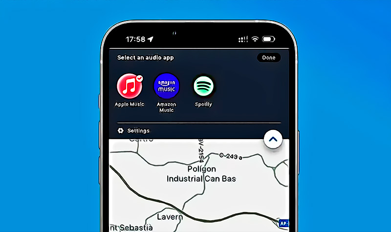 Que funciones podras usar en Waze con Apple Music