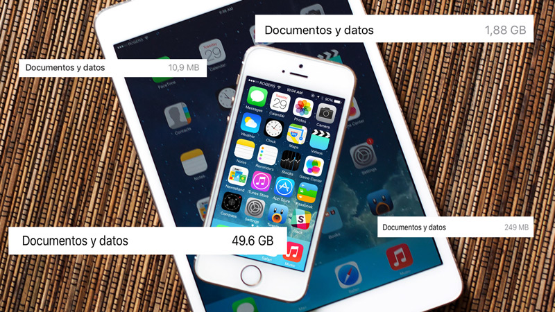 ¿Qué tipo de documentos y datos podemos almacenar en el iPhone o Tablet iPad para luego borrar?