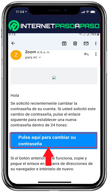 Recuperar tu contraseña de Zoom desde Android e iOS