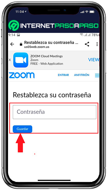 Recuperar tu contraseña de Zoom desde Android e iOS