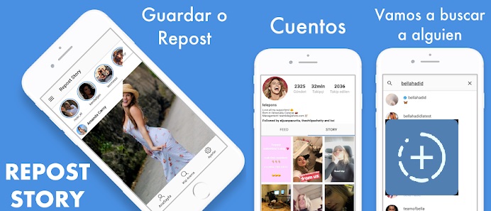 Reposter - Repost & Dowloader For Instagram app de android