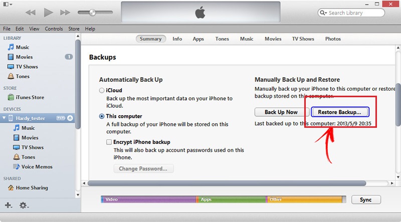 Restaurar-iPhone-bloqueado-con-iTunes