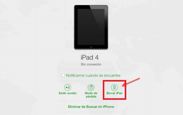 Restaurar iPhone bloqueado desde iCloud